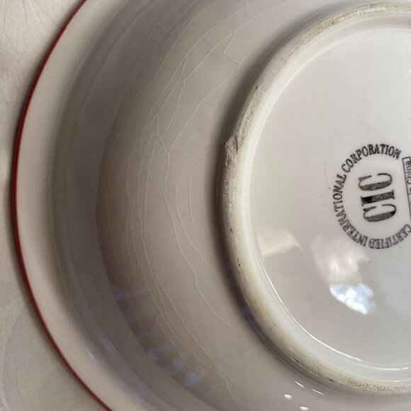 2 CERTIFIED INTERNATIONAL Susan Winget Sunrise Rooster salad plates 8.5” - Picture 7 of 7